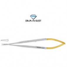 Diam-n-Dust™ Micro Needle Holder Straight Stainless Steel, 14 cm - 5 1/2"